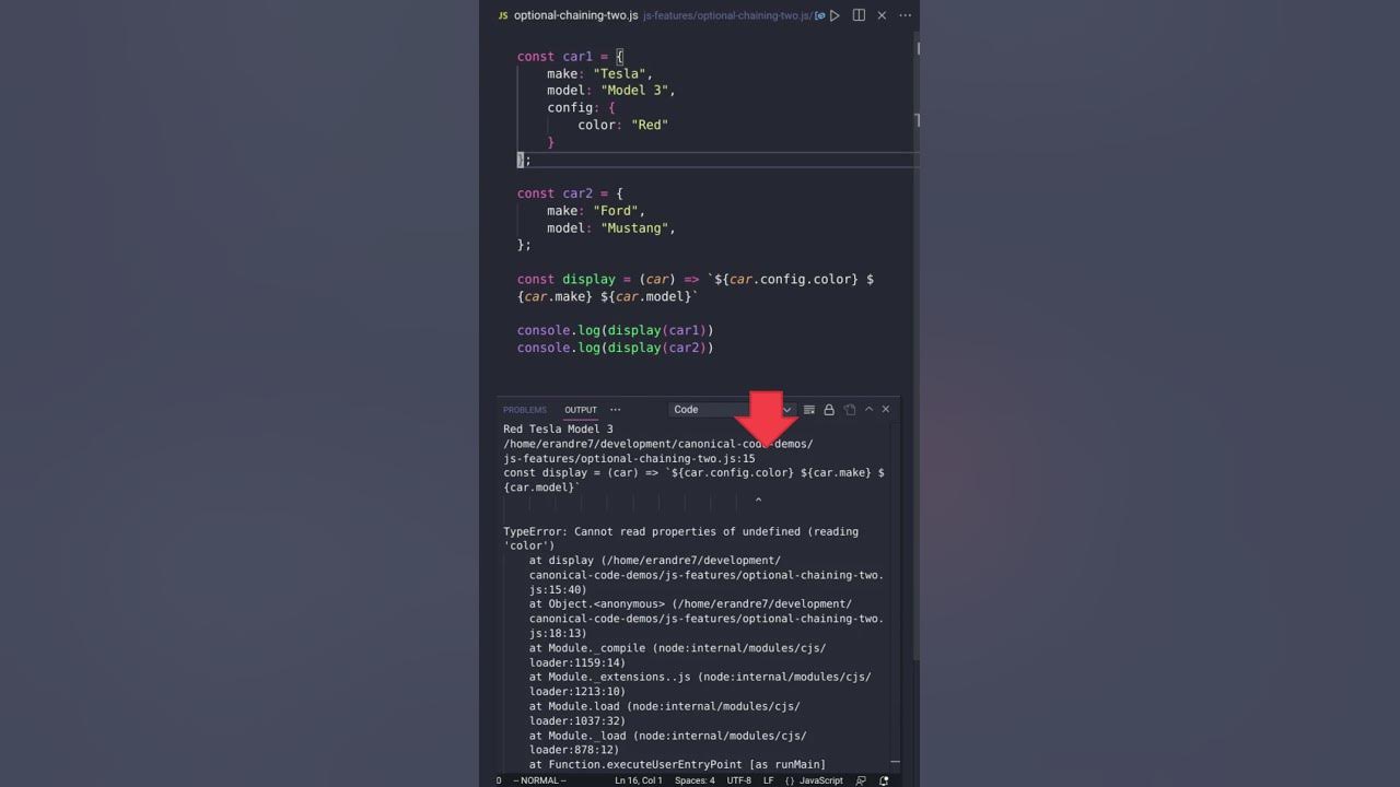 Why does this JavaScript CRASH? #javascript #coding #programming - YouTube