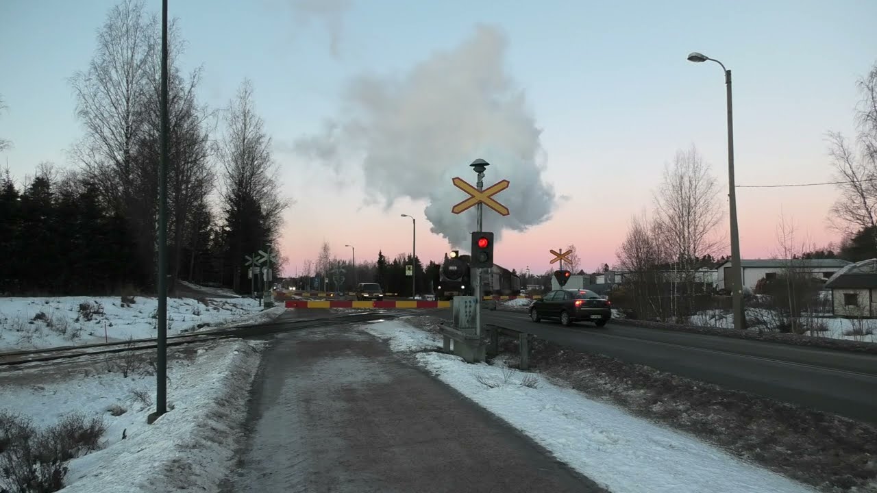 Höyryjuna Lahdessa 15.1.2022