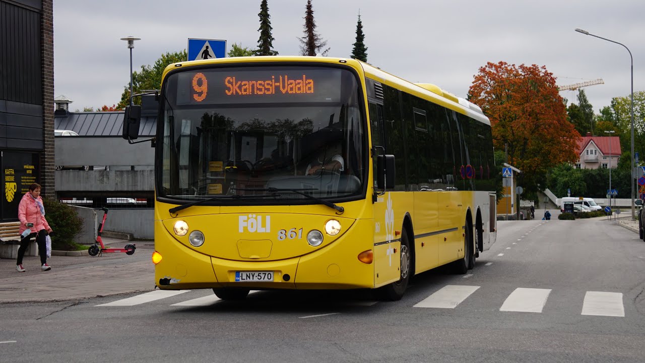 🔉 Lahti Scala / Scania K270UB 6x2 | Savonlinja 861 (ZF)