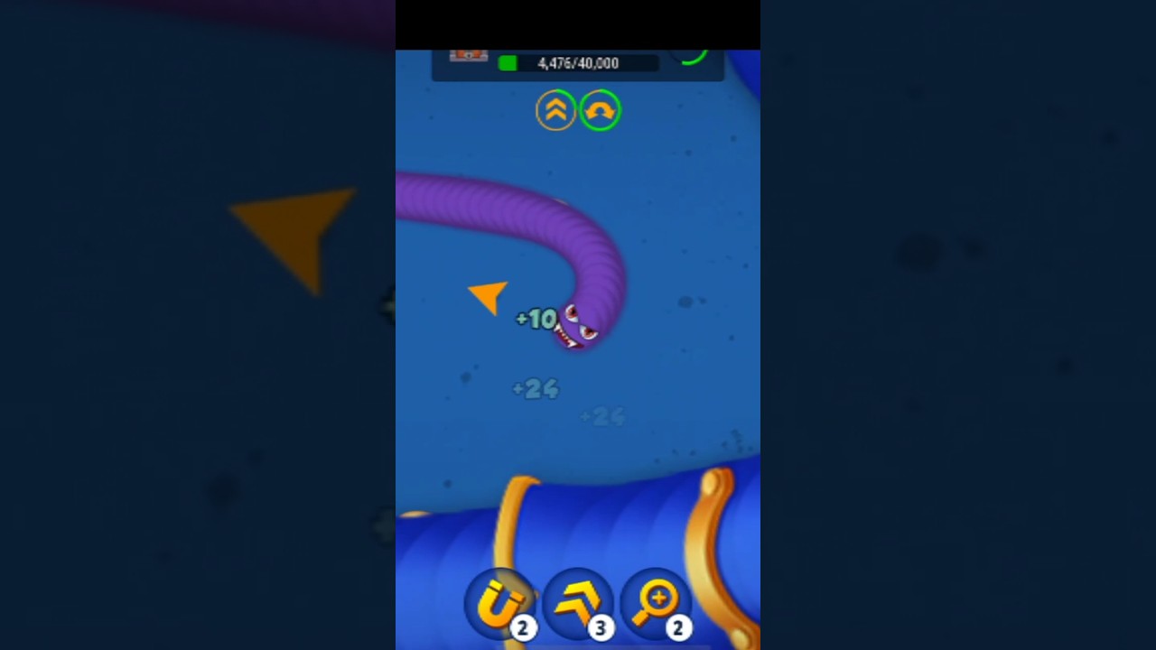 worms zone trending short 