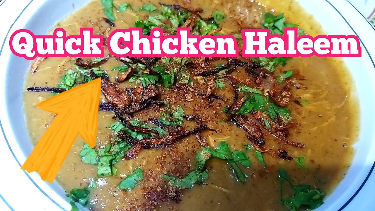 Quick Haleem | Mix Daleem Recipe | By National Easy Cook Haleem