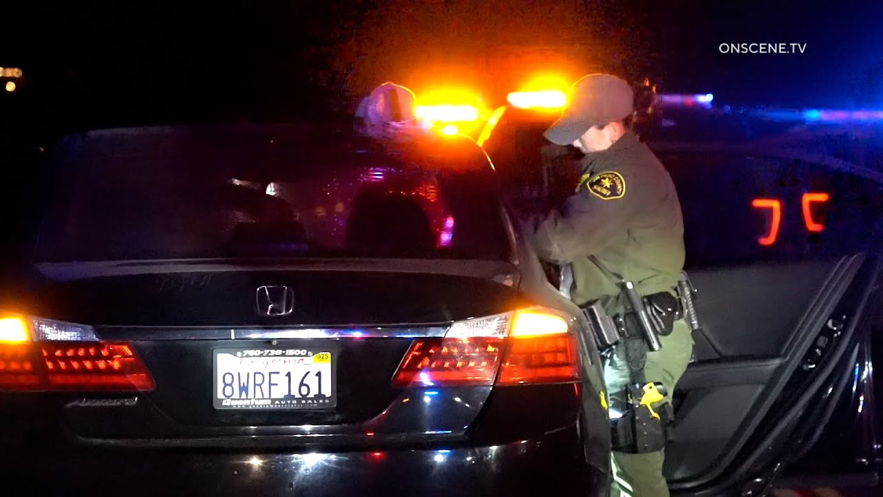 Suspect Leads Deputies on Pursuit in Stolen Vehicle - YouTube