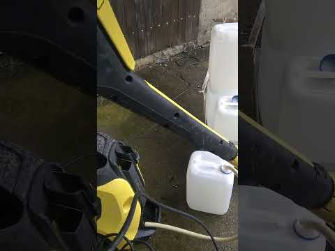 Vidéo : comment faire fonctionner un Karcher sans eau courante?