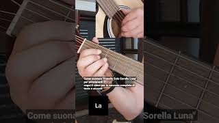 Fratello Sole Sorella Luna #free #lessons #tutorial #chords #accordi #accompagnamento #fingerstyle