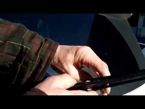 HOW TO replace Mercedes Benz GLK/ ML rear wiper blades