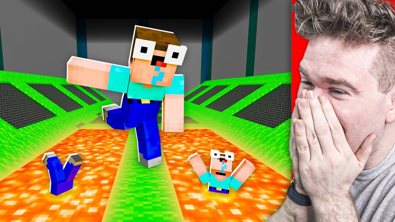 KTO OSTATNI ZOSTANIE NA TRAMPOLINIE = WYGRYWA | Minecraft Extreme