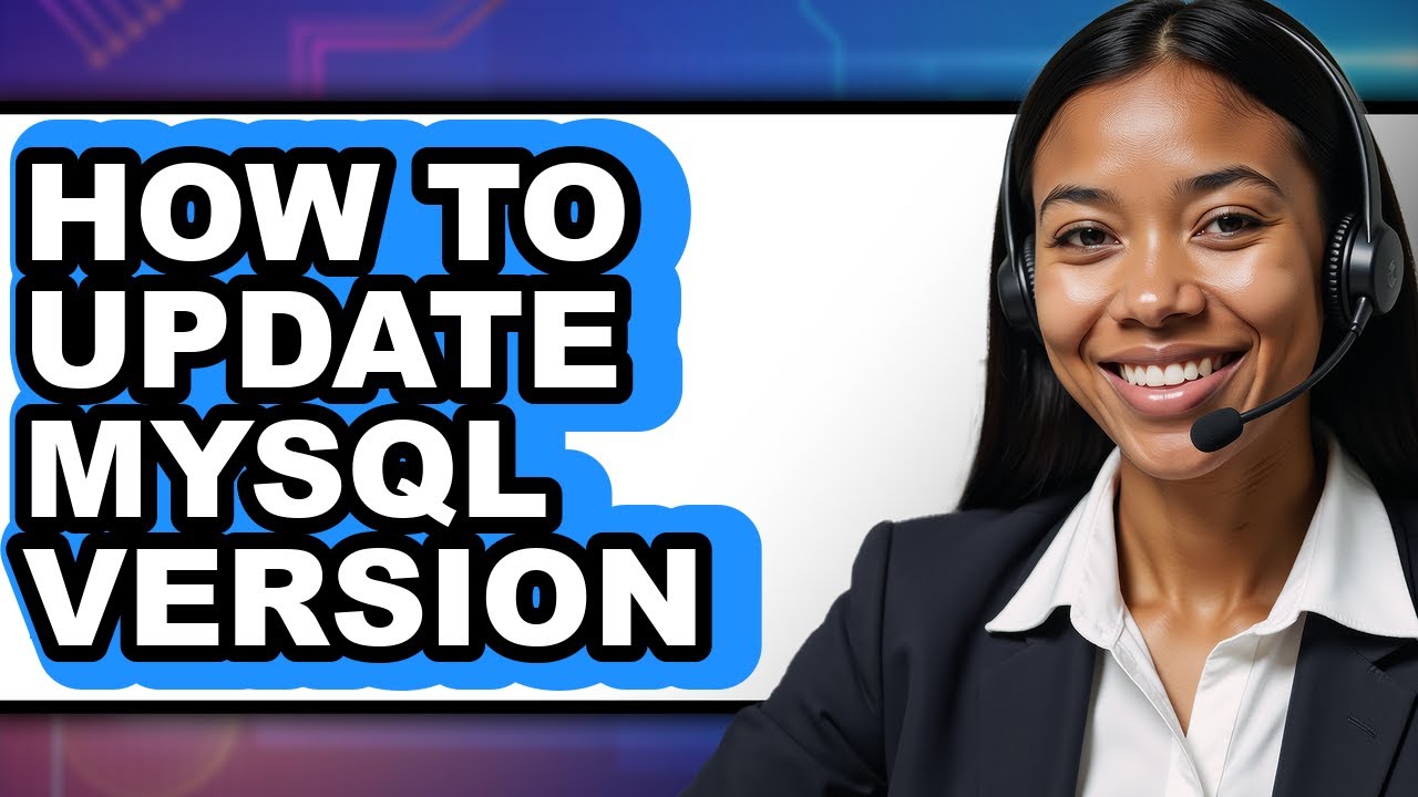 How to Update Mysql Version - Step by Step - YouTube