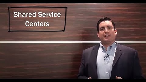 Maximize the Value of your Shared Service Center- IT Convergence Webinar Series