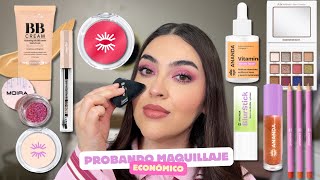 LA BASE MÁS AMARILLA, EL GEL QUE NO FIJA NADA 😳|PROBANDO MAQUILLAJE ECONÓMICO|ANANDA, AMOR US ✨