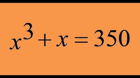 How to Solve an Exponential Equation