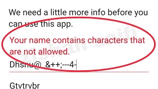 How to Fix "Your name contains characters that are not allowed" Error in Microsoft Account screenshot 4