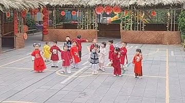 Tết ơi là tết - Lớp Bambi 2 - Hội Chợ Quê trường Mầm non Ánh Dương TP Bắc Ninh 1.2025