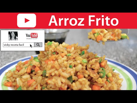 Cómo hacer ARROZ FRITO Yakimeshi | #VickyRecetaFacil - YouTube