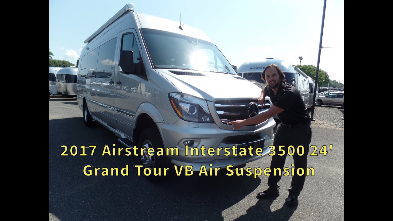 2017 Airstream Interstate 3500 24' Grand Tour VB Air Suspension Class B