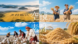 可商用视频素材｜农业丰收喜悦农民笑容美丽乡村振兴