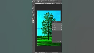 Tree Background Remove in 10 Seconds! #shorts #photoshop #tutorial