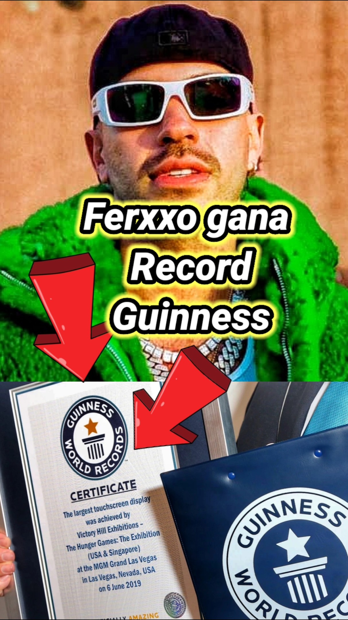 El ferxxo gana Record Guinness. #feid #karolg