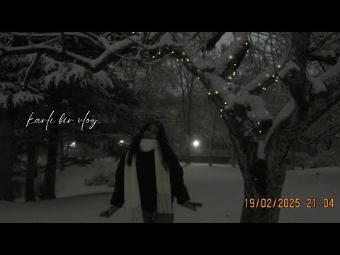 hediye alışverişi, odtü'de kar ☃️❄️