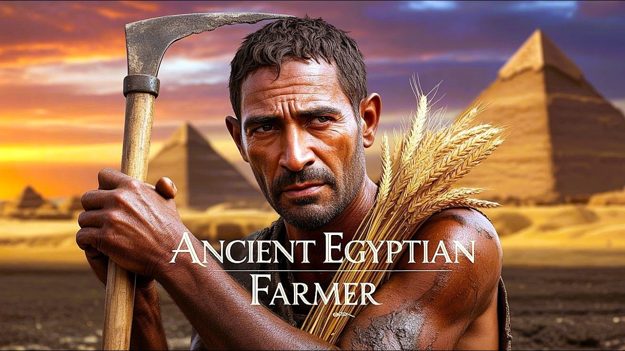 Farming the Nile Floodplain: An Ancient Egyptian Farmer | AI Recreation...