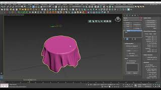 cloth animation in 3ds max