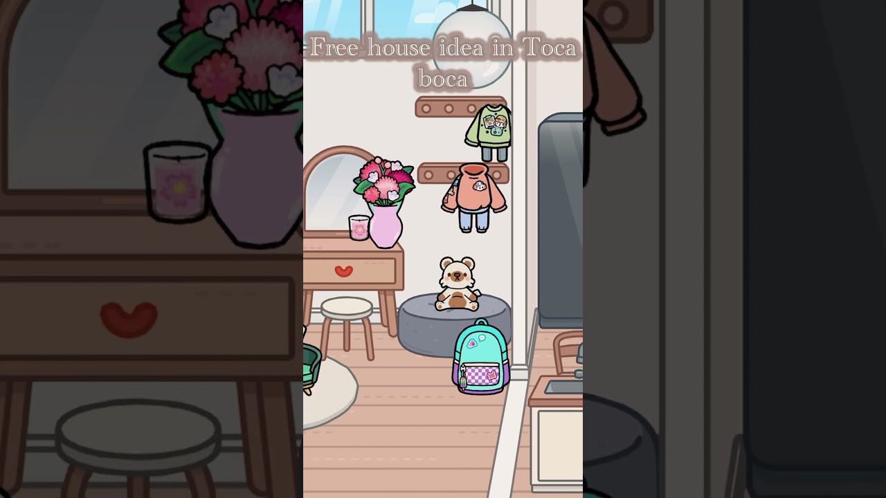 Free house idea in toca boca 