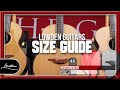 Lowden guitars  size guide from heartbreaker guitars