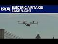 Electric air taxis begin New York City test flights | FOX 13 Seattle