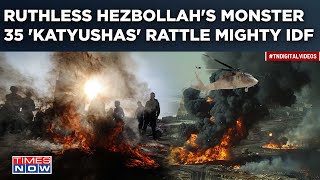 Watch Hezbollah’s 35 Rockets Fury Hammer IDF Posts | Israel Strikes Terror Dens| Mid East On Edge