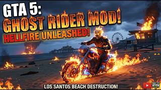 Ghost Rider Mod GTA V YimMenu Tutorial | Spawn & Drive! Press X to Activate