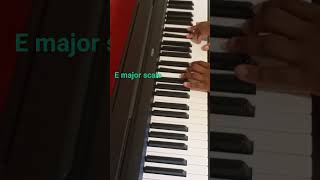 major scale #piano