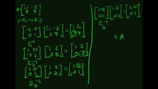 Elementary Matrices and Matrix Decomposition
