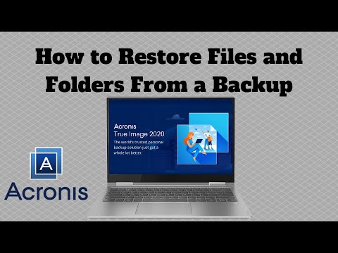 Cara Kembalikan File dan Folder Dari A Backup