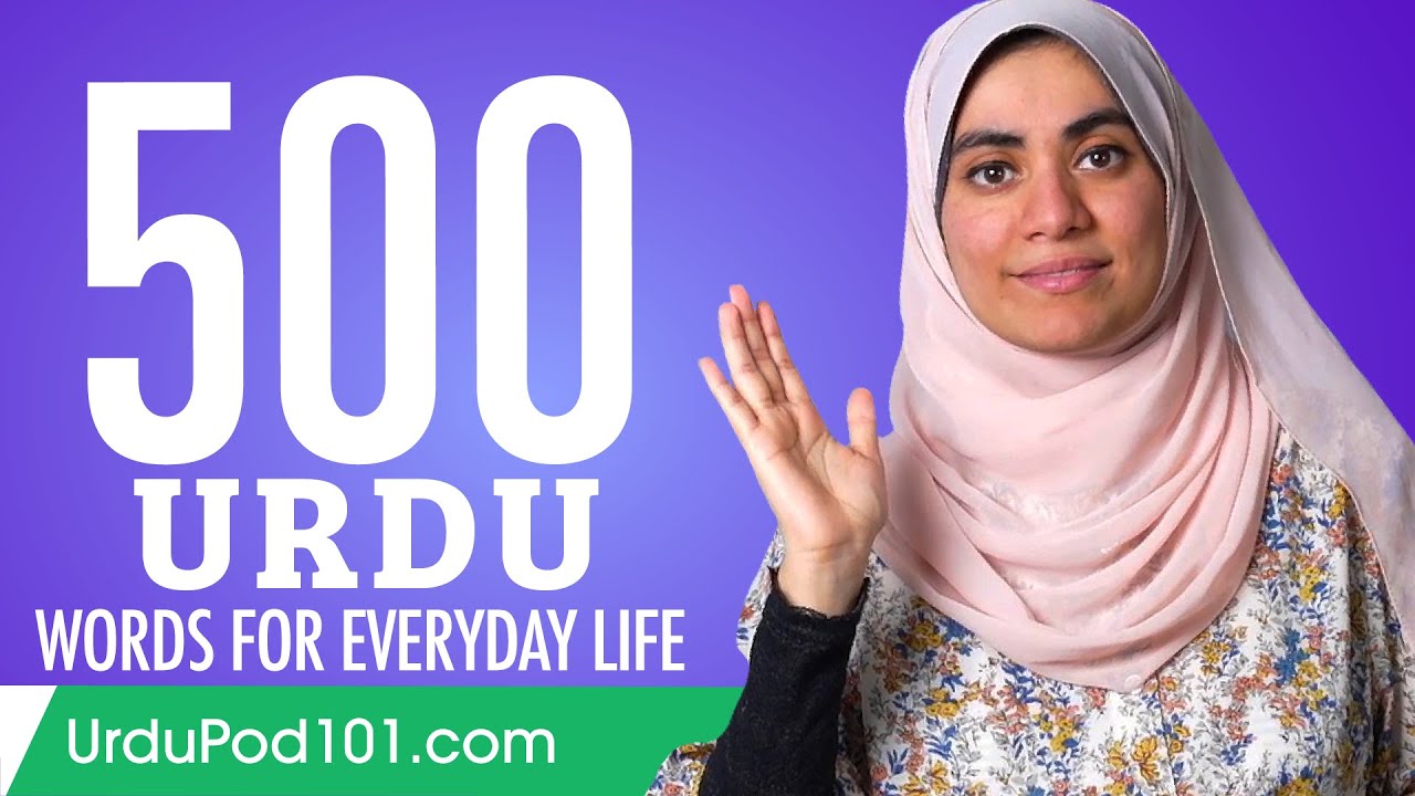 500 Urdu Words for Everyday Life - Basic Vocabulary #25
