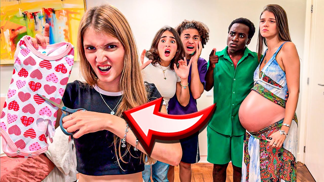 A LIGEIRINHA QUER DESTRUIR TUDO DA MARIANA GRÁVIDA POR INVEJA 😡😡😡