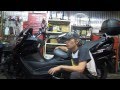 バイクのコツ♪ビックスクーター、センター・スタンド！