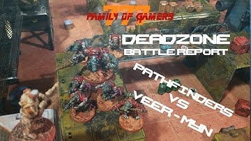 DEADZONE BATREP PATHFINDERS  VS VEERMYN 200 POINTS