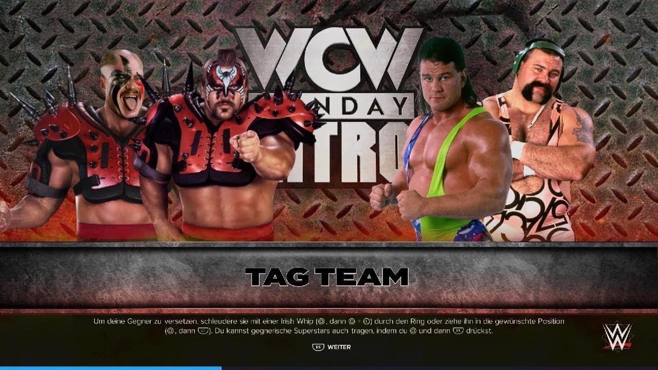 The Road Warriors＆The Steiner Brothers WCW/nWo 2k The Road Warriors vs The Steiner Brothers - YouTube