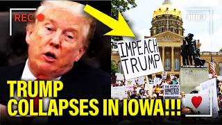 Trump COLLAPSES as he GETS FULLY REJECTED…IN IOWA!!!!