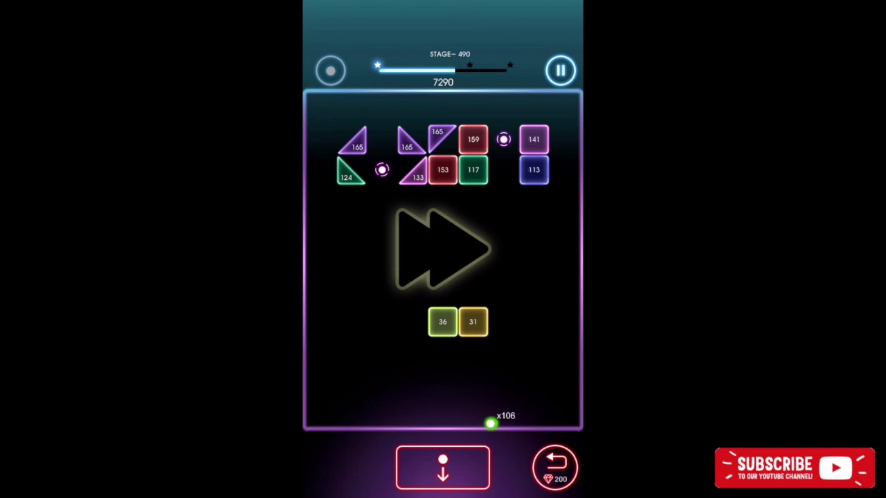 Bricks Breaker Quest 490 YouTube