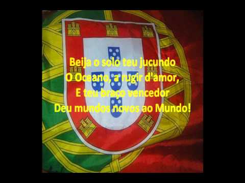 Hino Nacional de Portugal - A Portuguesa (versão completa/com letra)