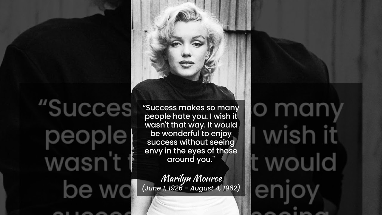 Marilyn Monroe | Inspirational Quotes
