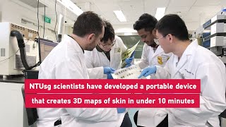 Portable 3D skin mapping device developed by NTU Singapore scientists