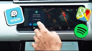 Android Auto Demo! (Range Rover Velar)