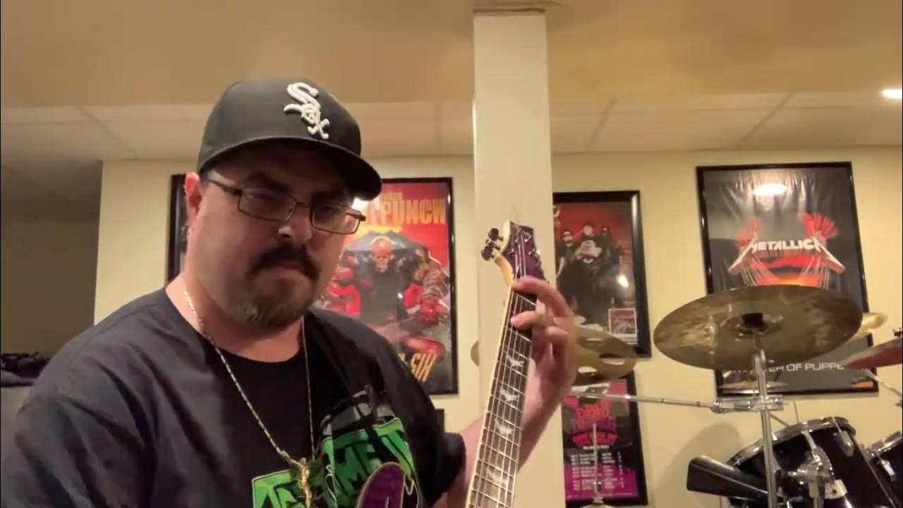 Testing the new James Hetfield / Ernie Ball strings. Papa Hets