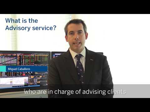 How does the BBVA Advisory Service work in Switzerland