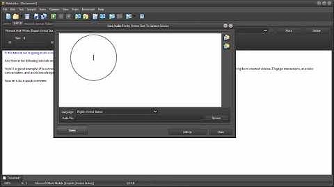 How to create free text-to-speech for e-learning