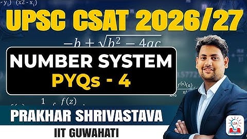 Number Series Previous Year Questions l  CSAT Lecture for UPSC Prelims 2026 l Video 4 l Legacy IAS
