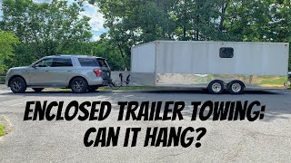 2020 Ford Expedition TOWING Enclosed Trailer: EcoBoost is EcoBeast