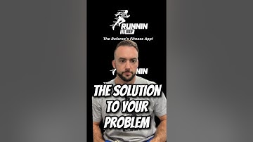 A Big Problem? The Solution! The Referee