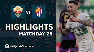 Resumen de Elche CF vs Real Valladolid (1-1)